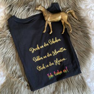 Stroh im Haar Spruch T-Shirt