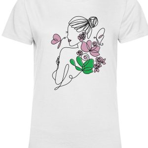 Schmetterlingsfrau