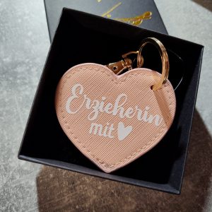 Schlüsselanhänger Herz individuell