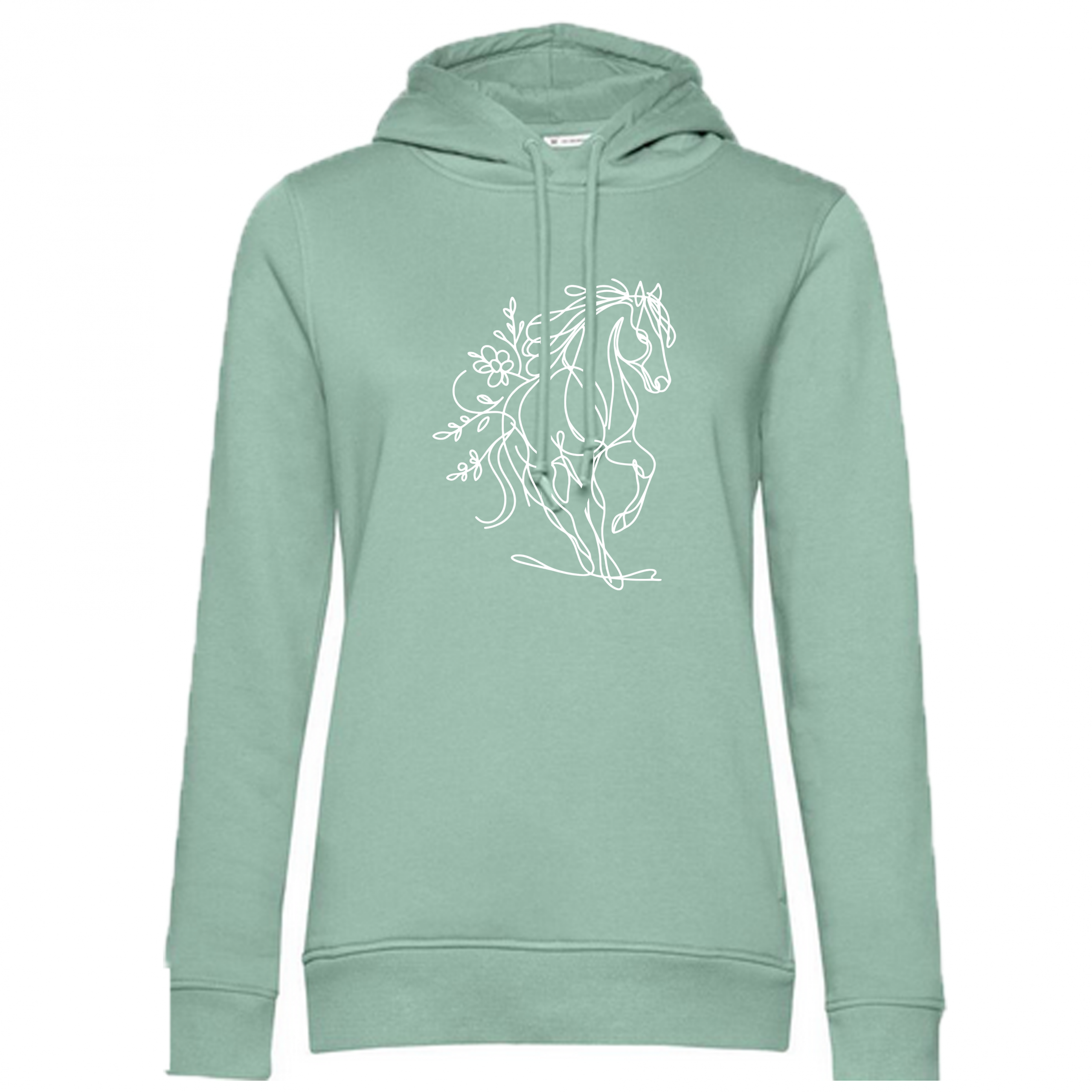 Pferdiger Lineart Mix Hoodie – Bild 13