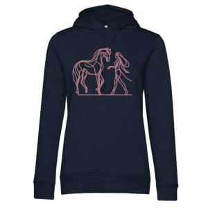 Pferdelineart Hoodie