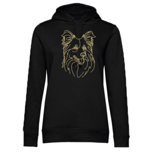 Hunderassen Lineart Hoodie