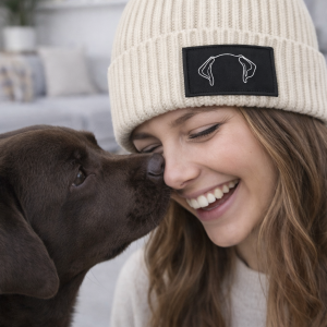 Hundeohren Strickmütze